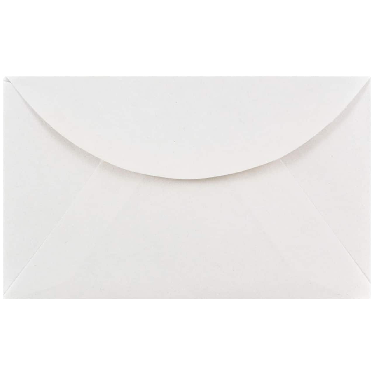 JAM Paper White 2Pay Commercial Mini Envelopes, 100ct.